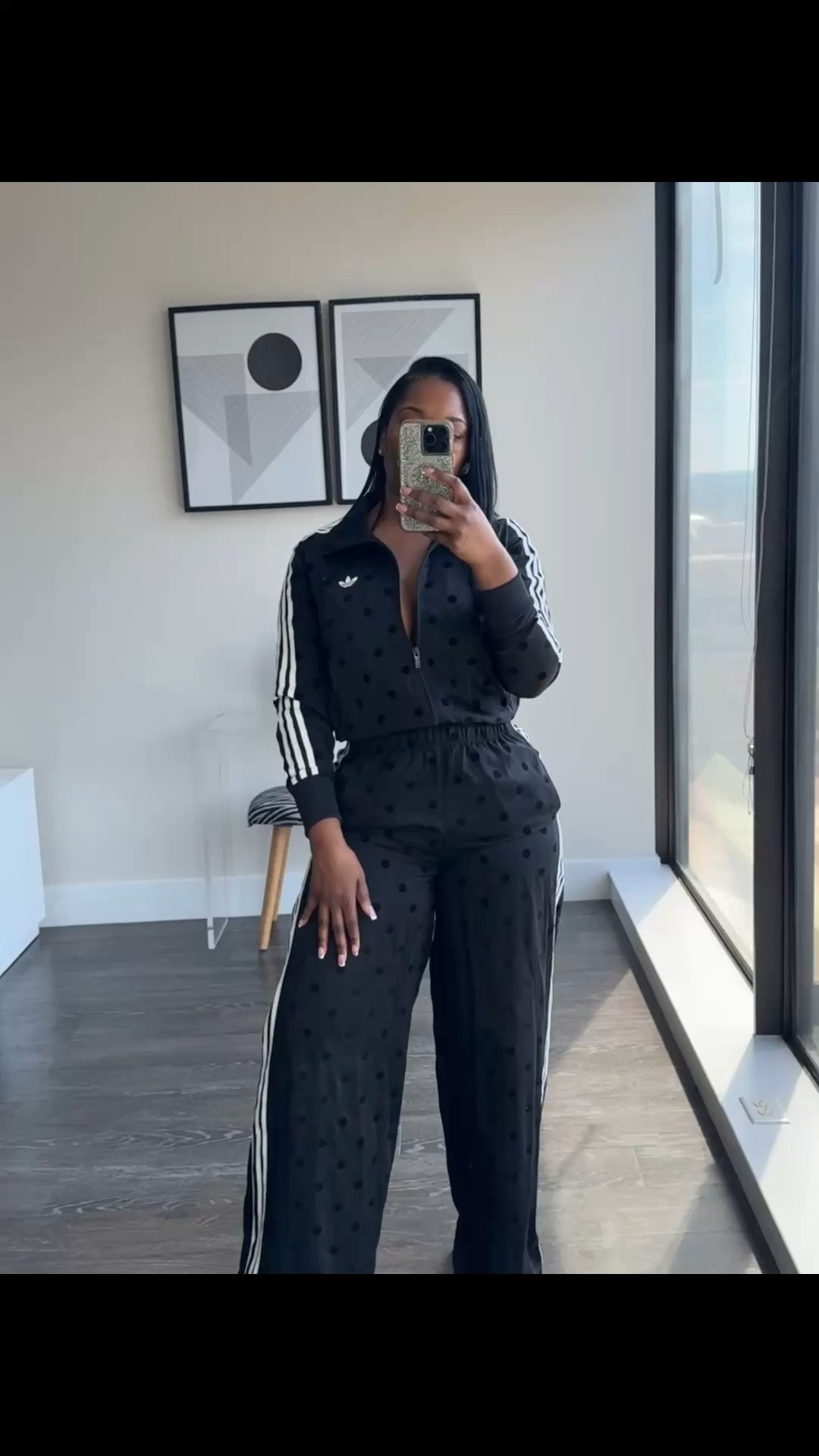 If it’s Adidas and Polka dot, count me in!
This set is so classic, perfect for all seasons. I’m wearing a size S in the adidas track jacket and a size M in the adidas track pants. 

#ltkstyle #outfitinspo #styleinspo

#LTKootd