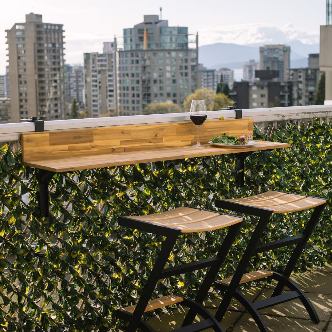 Views Balcony™ Bar, Patio, Hanging Railing Bar | Etsy (US)