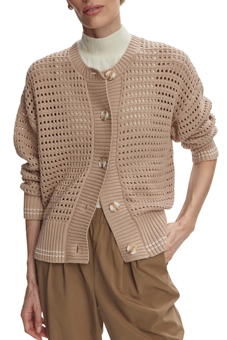 Open Stitch Cardigan (Women) | Nordstrom | Nordstrom
