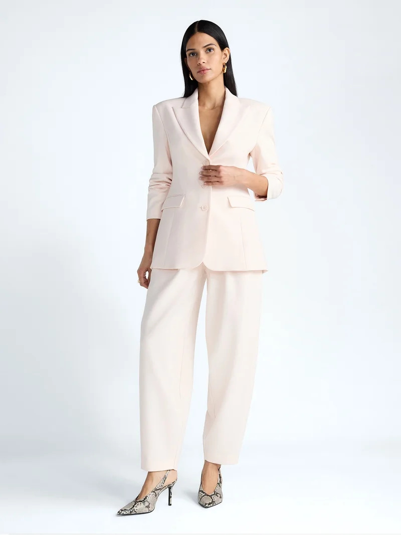 Devil Wears Prada Scoop Collection Women's and Women’s Plus Single Breasted Blazer, Sizes XS-4X | Walmart (US)