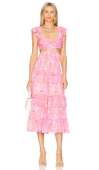 Neely Dress in Pink Multi | Revolve Clothing (Global)