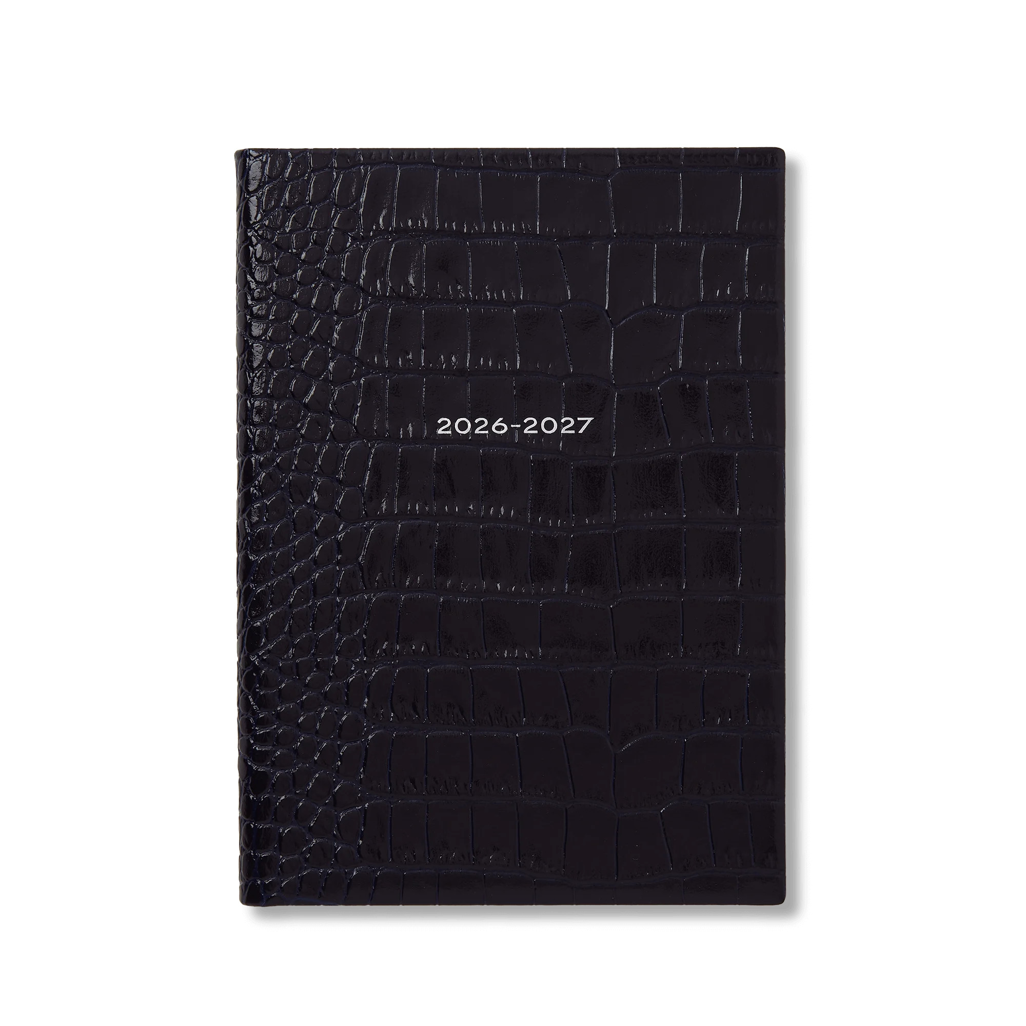 2026-2027 Soho Weekly Diary in Mara in navy | Smythson | Smythson