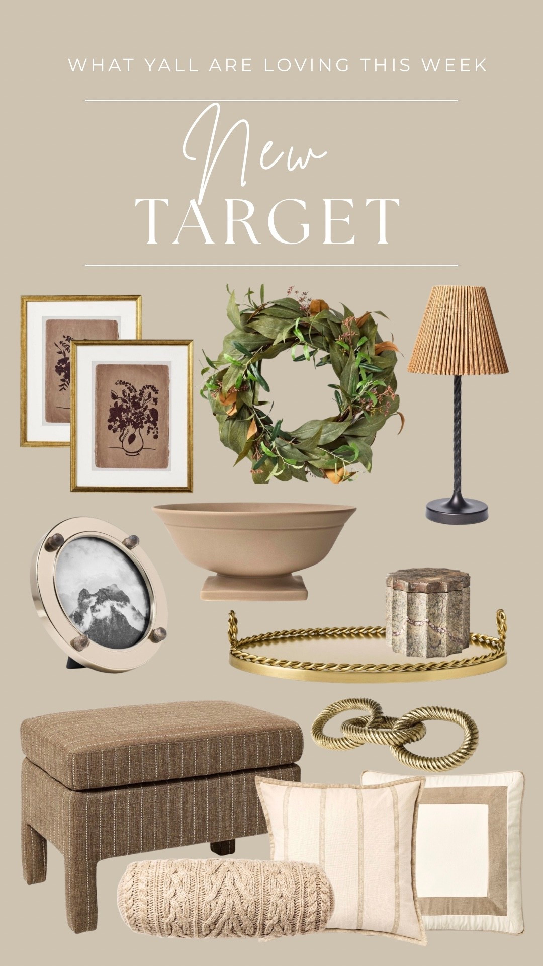 New @Target home decor arrivals! So many great decor pieces from their Studio McGee collection. These pieces are great for fall but also great for neutrals you want in your space!




Home decor, target home, target finds, new arrivals, home inspo, decor inspo, home refresh

#LTKHome #LTKSeasonal