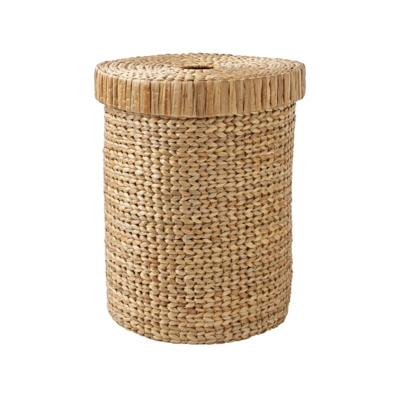 Natural Wonderful Wicker Laundry Hamper + Reviews | Crate and Barrel | Crate & Barrel