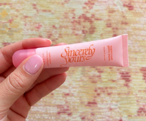 This Sincerely Yours lip balm has been my go to lately!! It smells exactly like bubblegum!! 

 