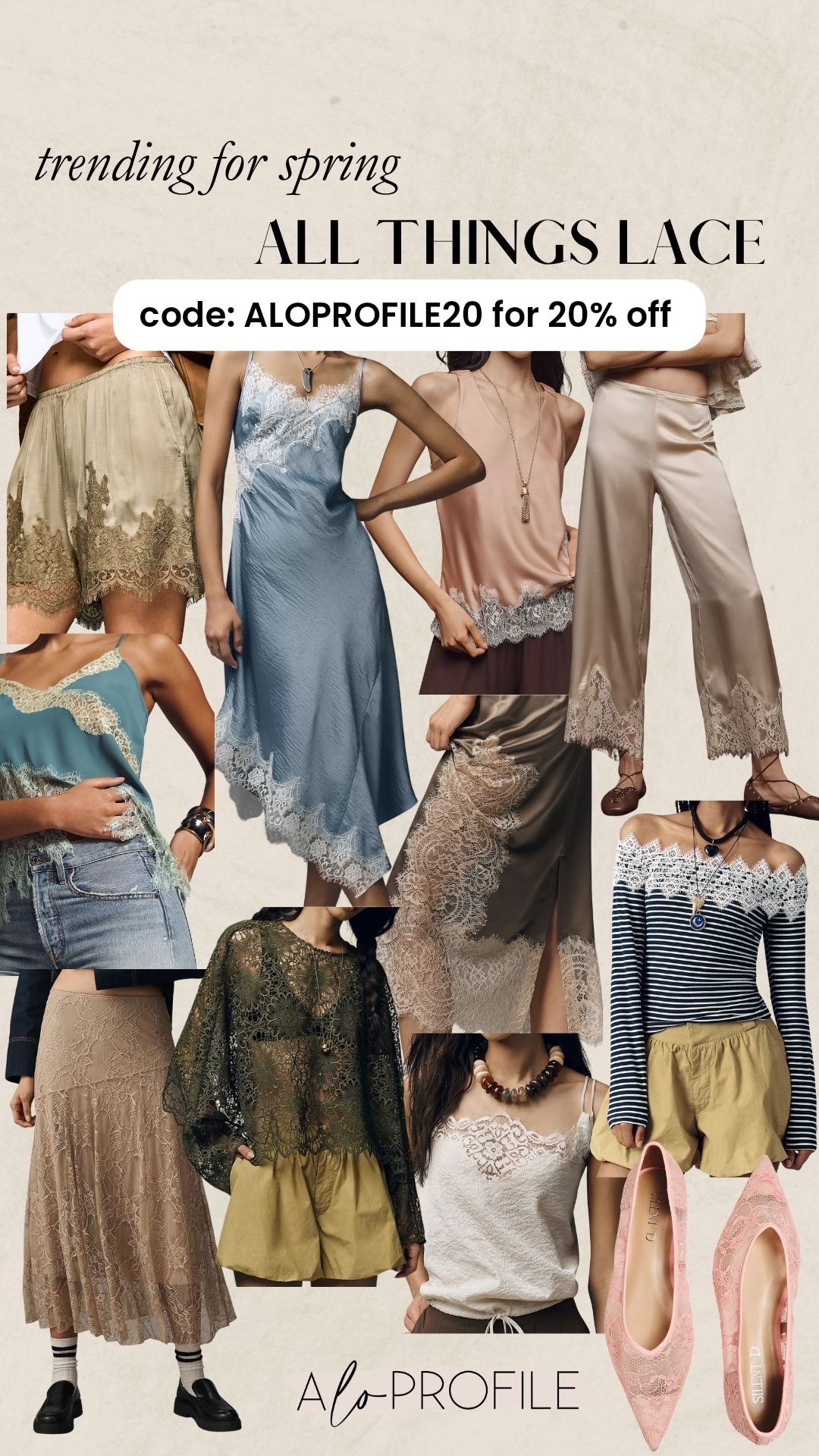 Trending for Spring: All things Lace via Anthro // Anthro, Anthropologie fashion finds, spring style, spring outfit, spring outfits, spring trends, spring color trends, spring trend forecast, spring outfit ideas
