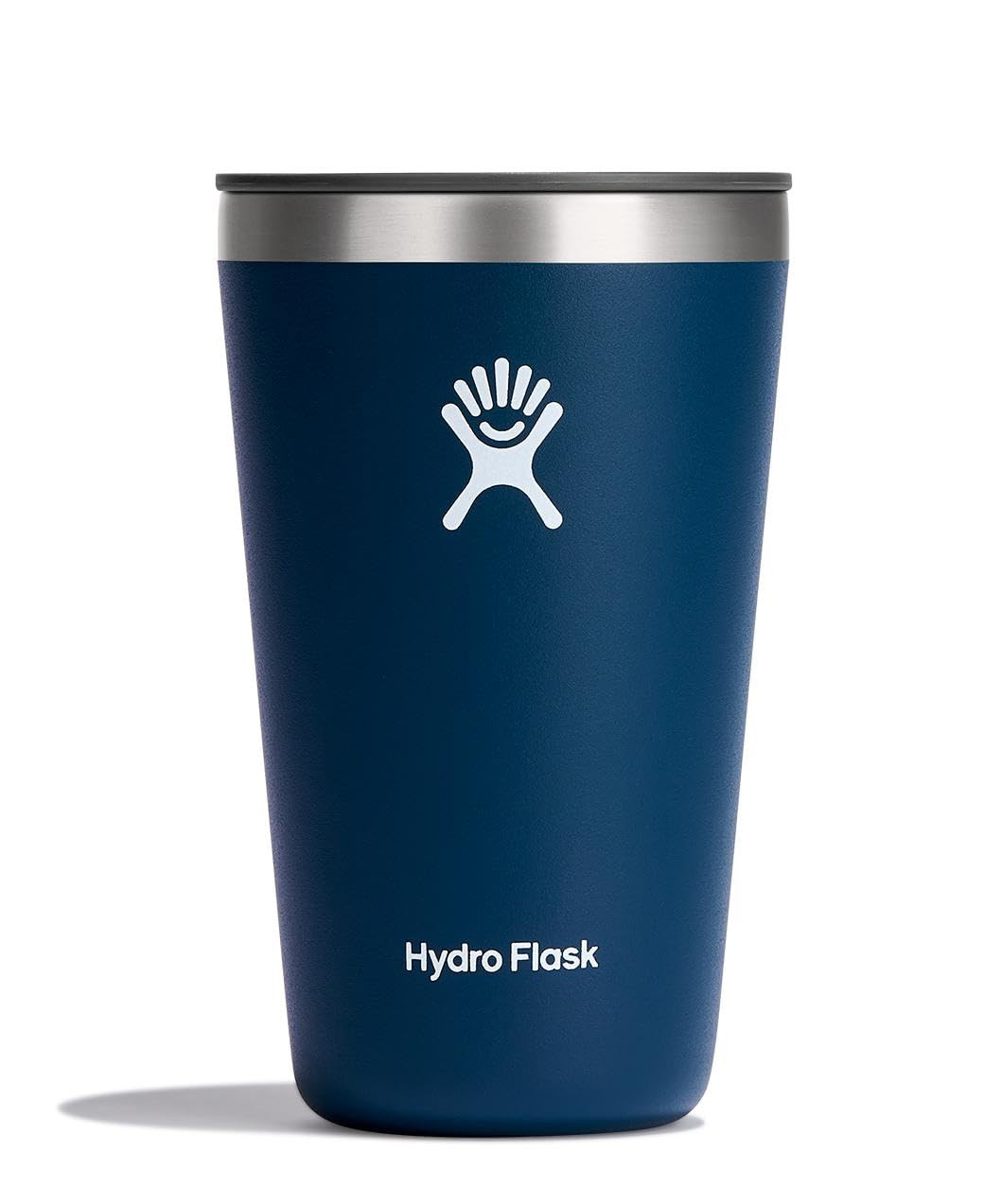 Hydro Flask Stainless Steel 16 OZ All Around Tumbler Indigo, Dishwasher Safe | Amazon (US)