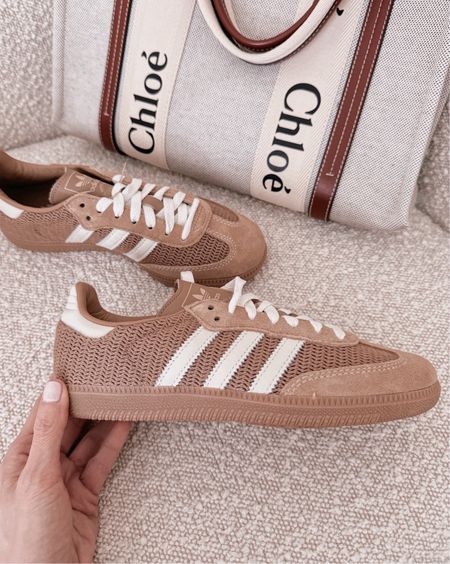 THE. SNEAKER! This neutral earth tone adidas samba is stealing my heart. Perfect for every spring outfit, and will carry you into summer and fall. Dress outfits down with polish! 

#LTKstyletip #LTKActive #LTKshoecrush