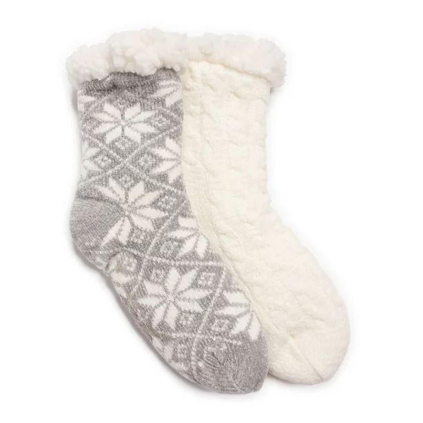 Muk Luks Women's Cabin Socks, 2-Pack - Walmart.com | Walmart (US)