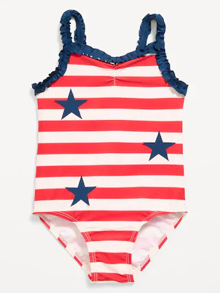 Printed One-Piece Swimsuit for Toddler Girls | Old Navy (US)