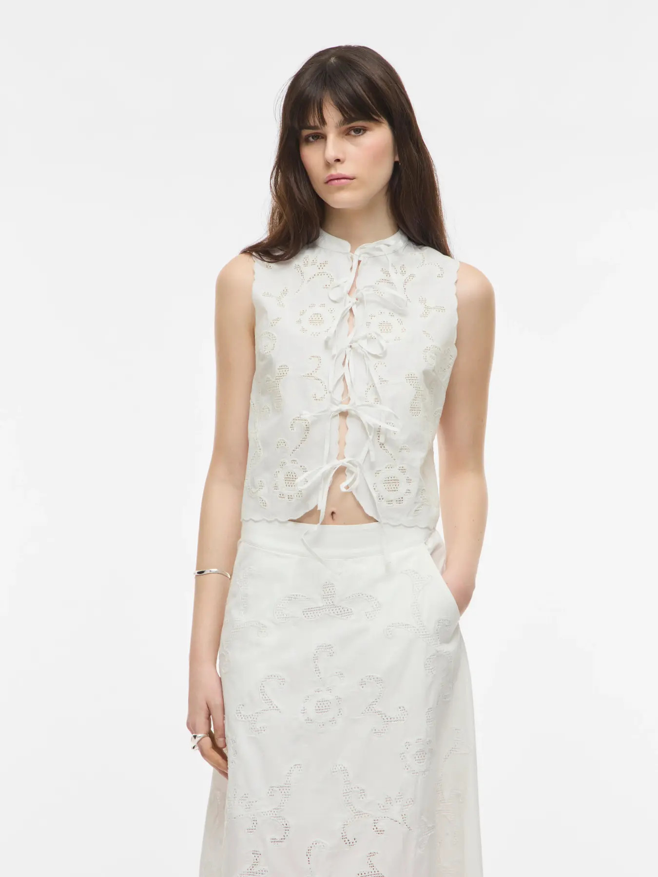 Roumaline Tie Front Blouse | The Edit Boutique