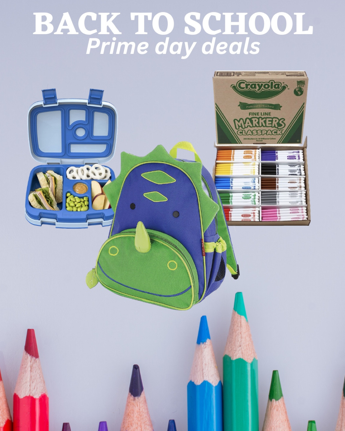 Back to school prime day deals coming soon • stock up on back to school favorites during Amazon prime days 🏫 

Skip hop back packs • bento boxes • crayons markers • back to school finds • Amazon • prime day deals 

#LTKunder50 #LTKxPrimeDay #LTKfamily