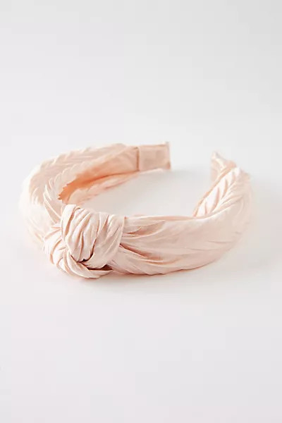Bennett Shimmer Knotted Headband | Anthropologie (US)