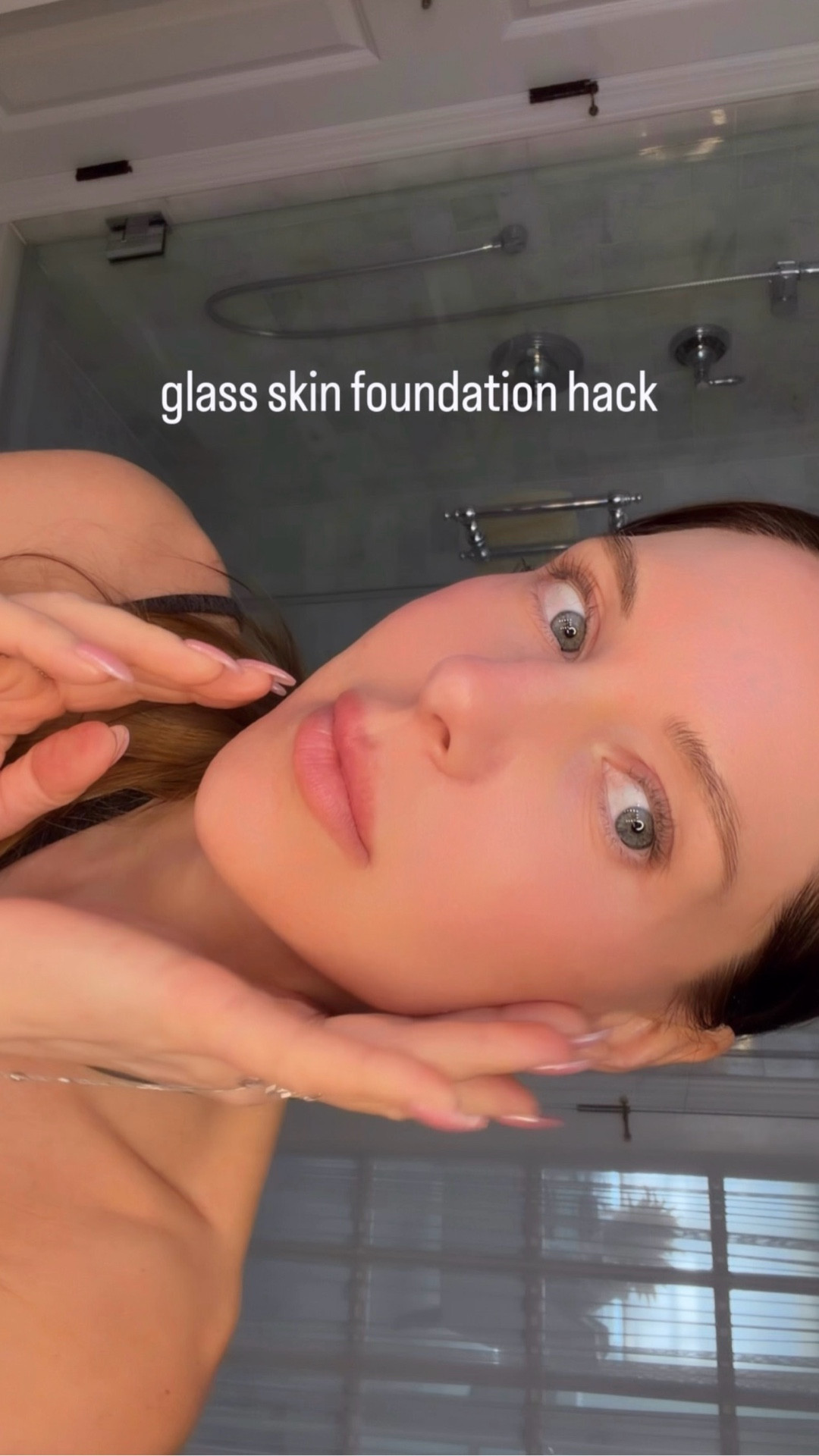 glass skin foundation hack ⭐️ 

#LTKBeauty #LTKmorningroutine #LTKgrwm