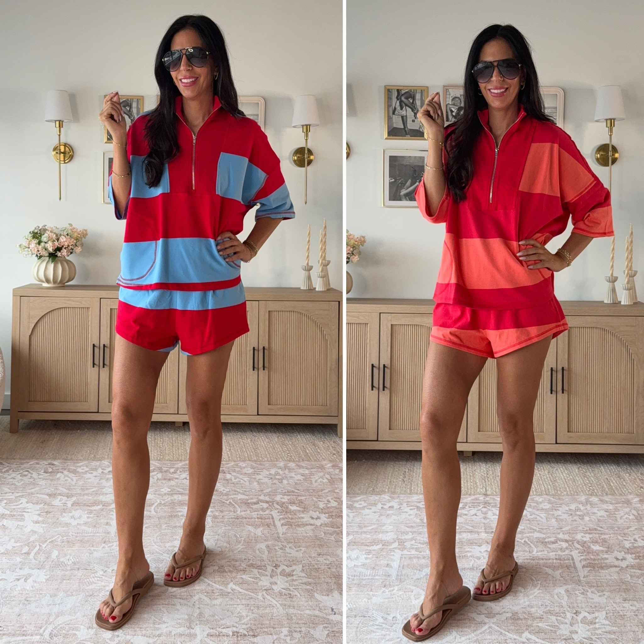 Free People versus Amazon 
$48 versus $128 and nearly identical 
Material and fit is almost the same 
Amazon shorts have pockets which give it a slight edge. I prefer the Amazon shorts as well. 
I sized up to a medium in both at 5’10 

#LTKFindsUnder50 #LTKFindsUnder100 #LTKU