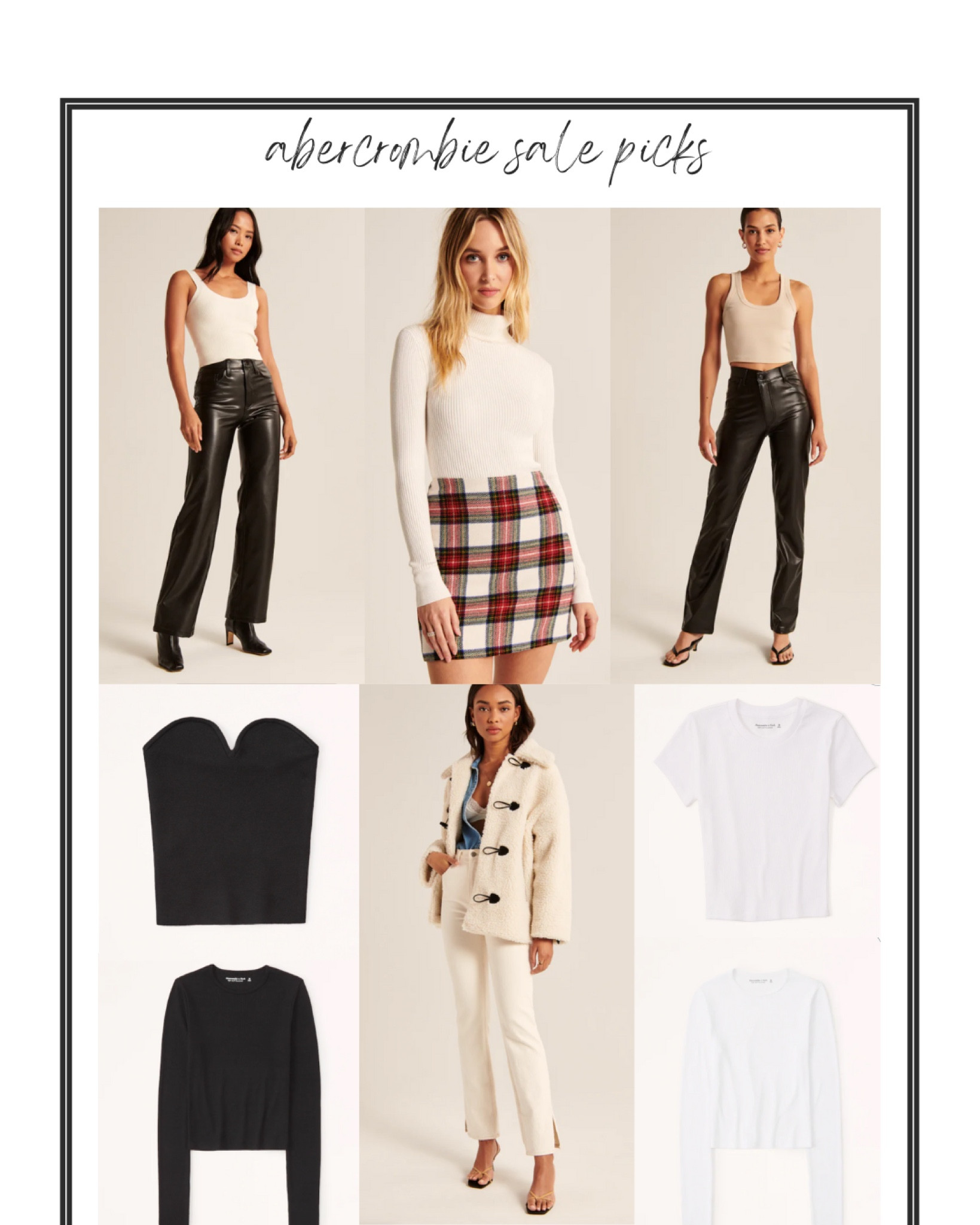 Abercrombie sale picks! Perfect fall staples with amazing quality. 

#LTKSeasonal #LTKsalealert #LTKunder100
