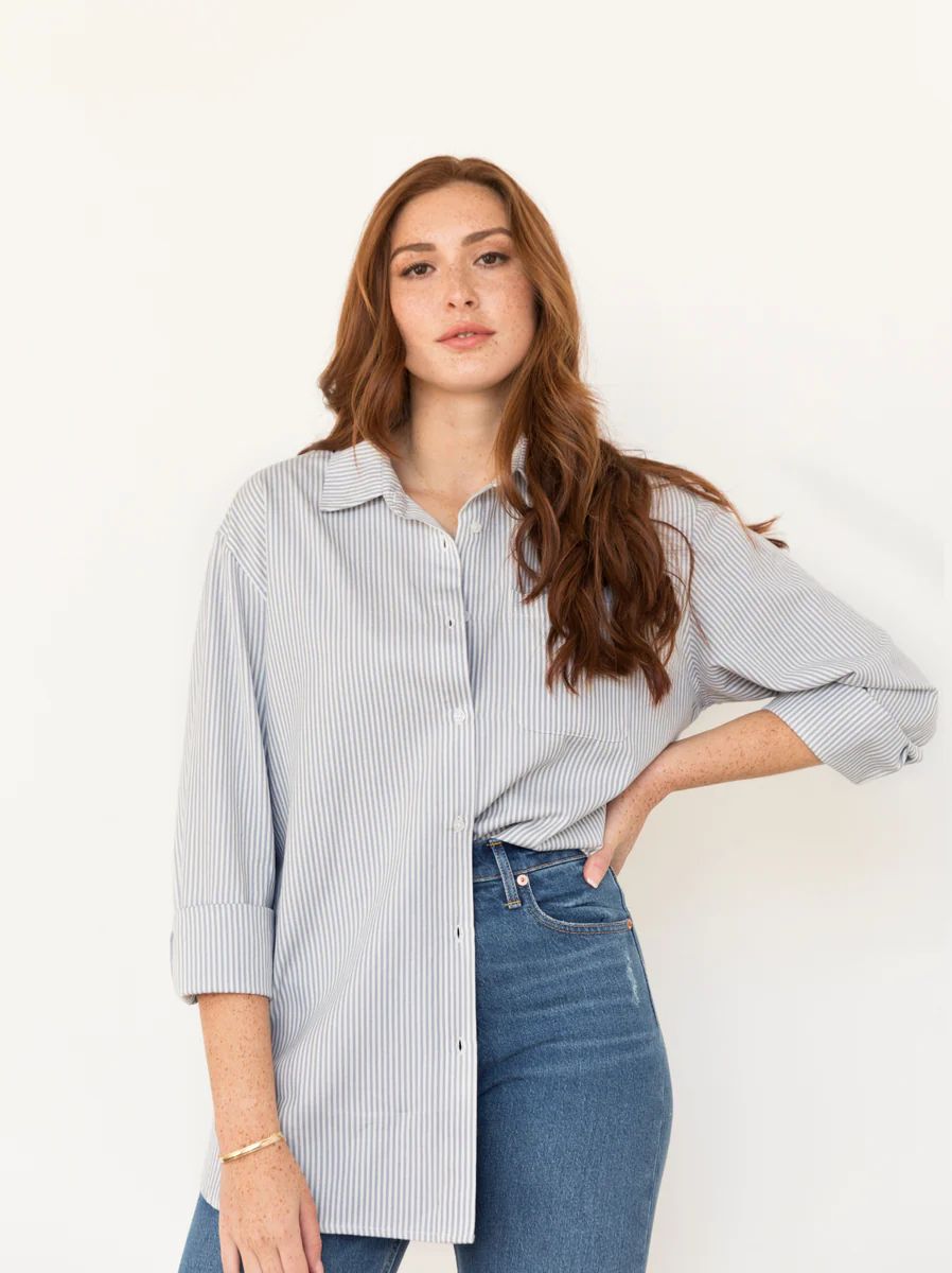 Harris Oversized Button Down Shirt | ABLE