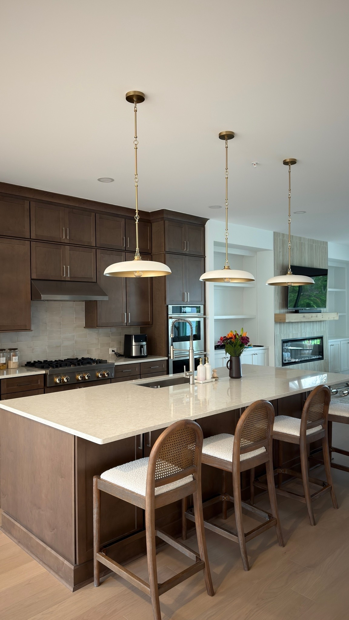 Kitchen Pendant and Stools

#LTKHome