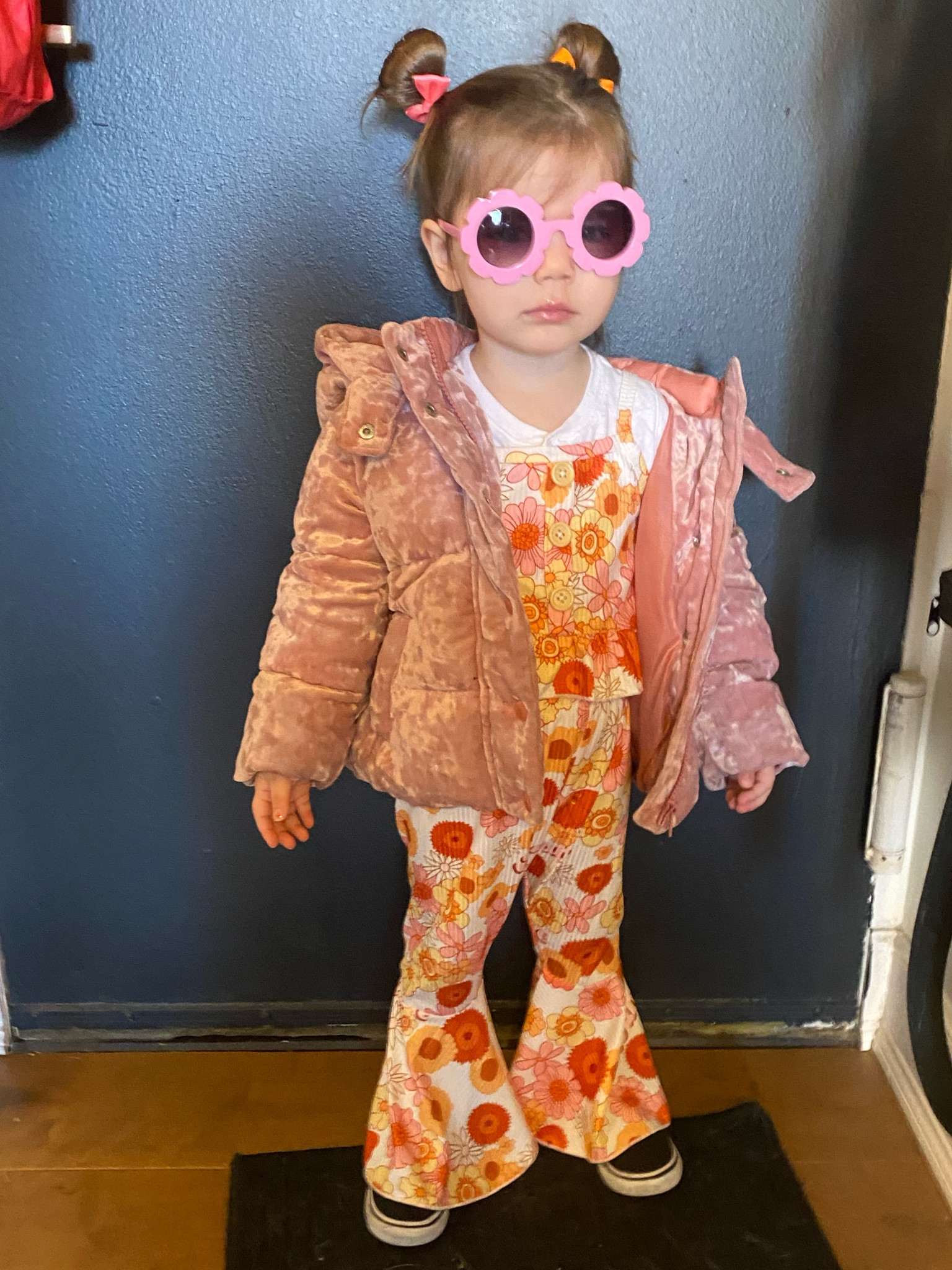 The cutest spring outfit for a groovy toddler girl. Love that the set comes with a separate top and bottoms so you can pair w Jean shorts or a plain white tee. Linking this set of kids sunglasses and bows too! 

Toddler girl outfit, toddler accessories 

#LTKsalealert #LTKkids #LTKunder50