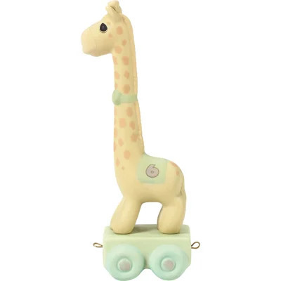 Precious Moments Birthday Train Giraffe Age 6 Figurine 5.39 Inch | Wayfair North America