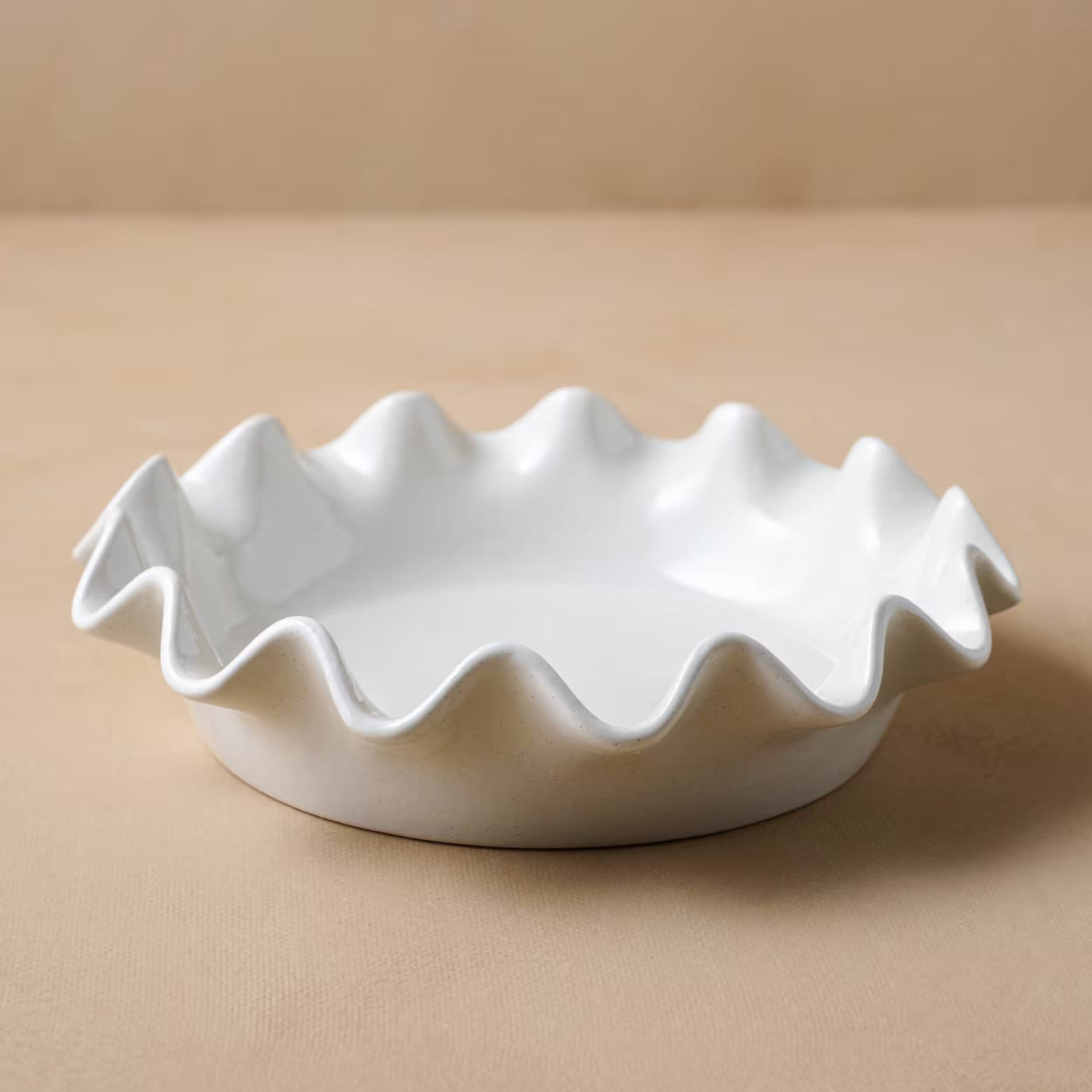 Cream Speckled Pie Dish | Magnolia