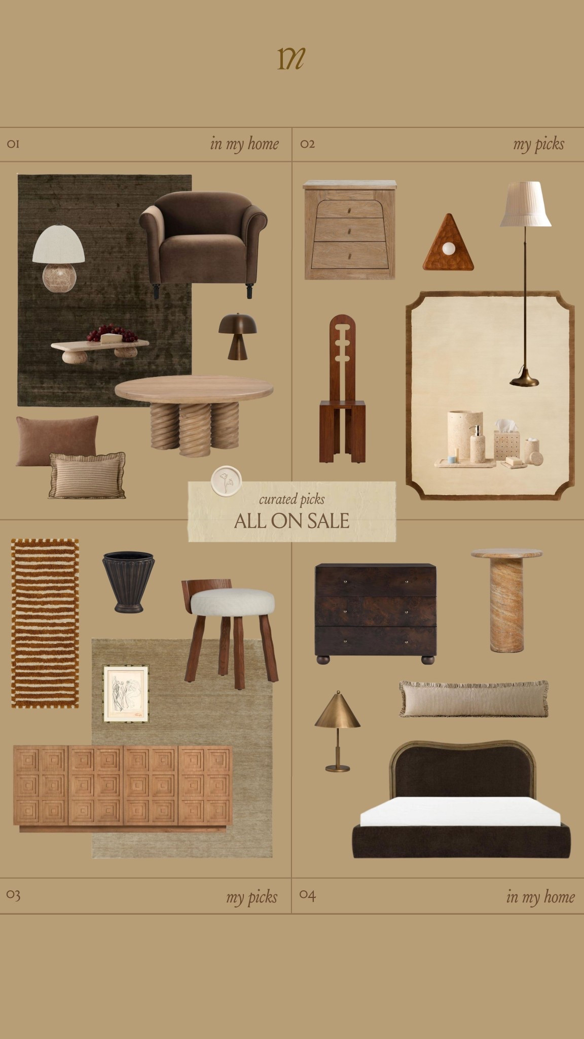 ON SALE: in my home & my picks

#LTKHome #LTKSaleAlert