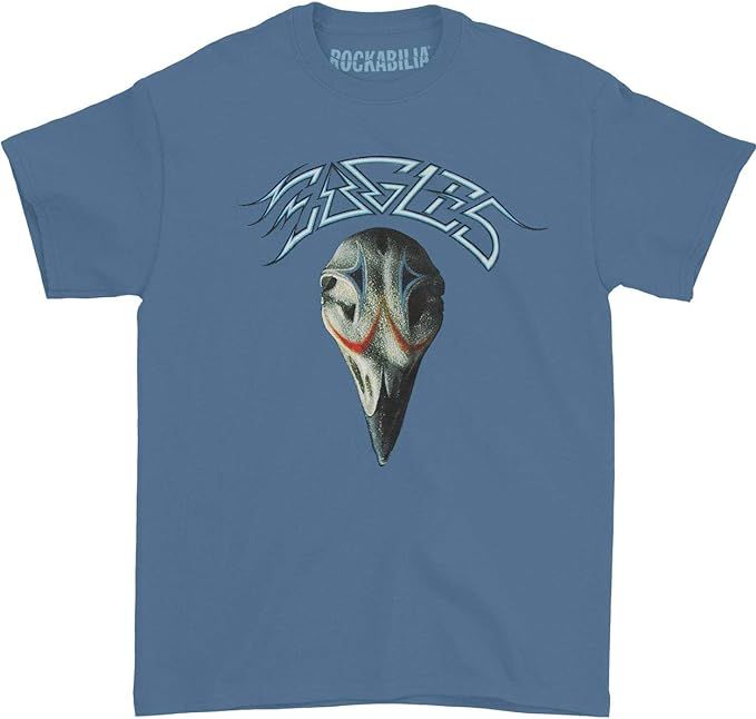 FEA Men's Eagles Greatest Hits Distressed Logo T-Shirt | Amazon (US)