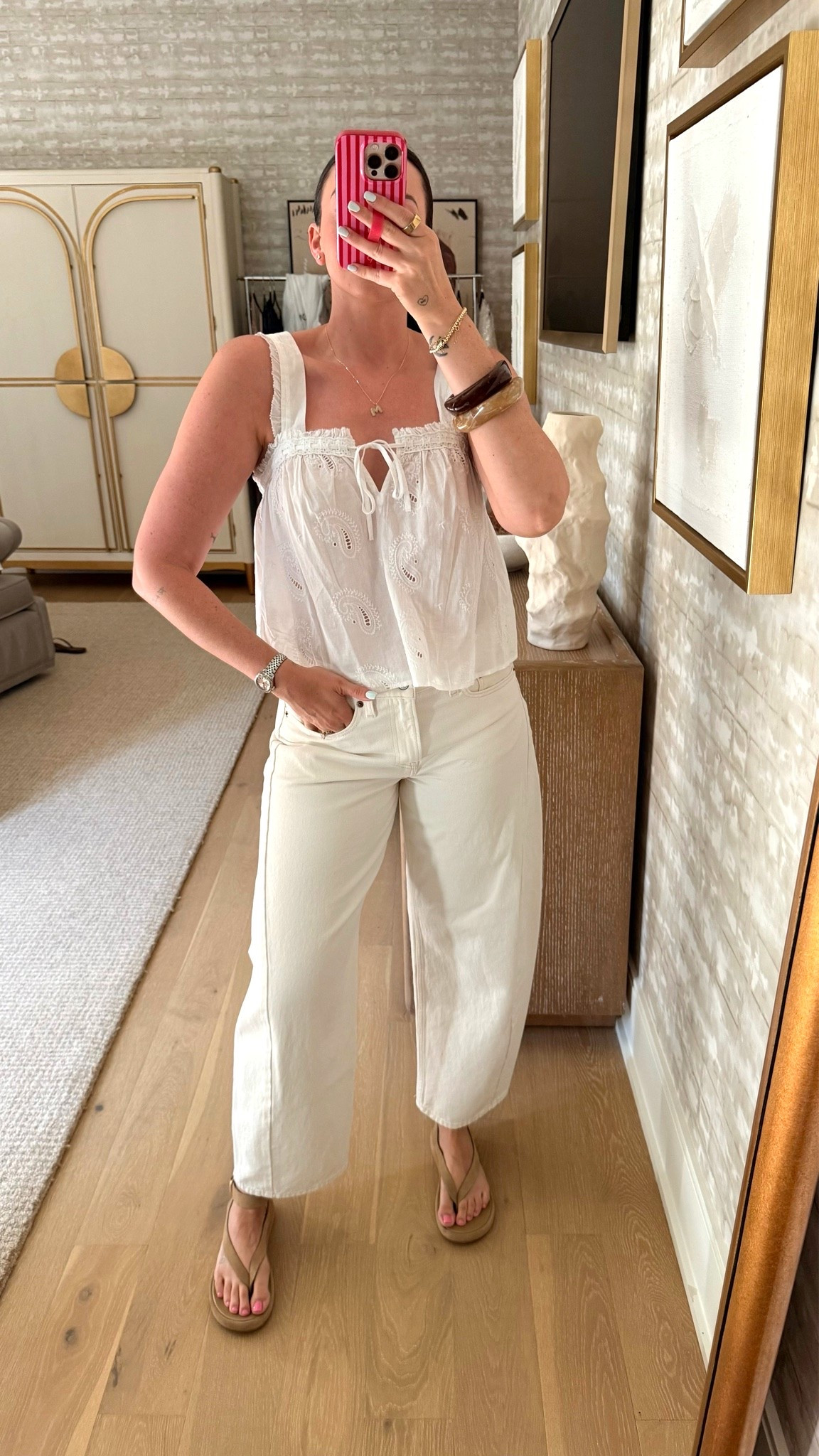 This adorable white top is only $15 during @Target Circle Week!

#LTKootd #LTKSaleAlert #LTKSeasonal