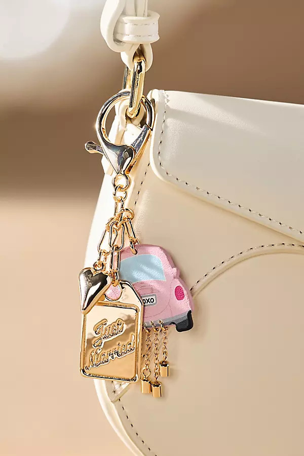 Just Married Bag Charm | Anthropologie (US)