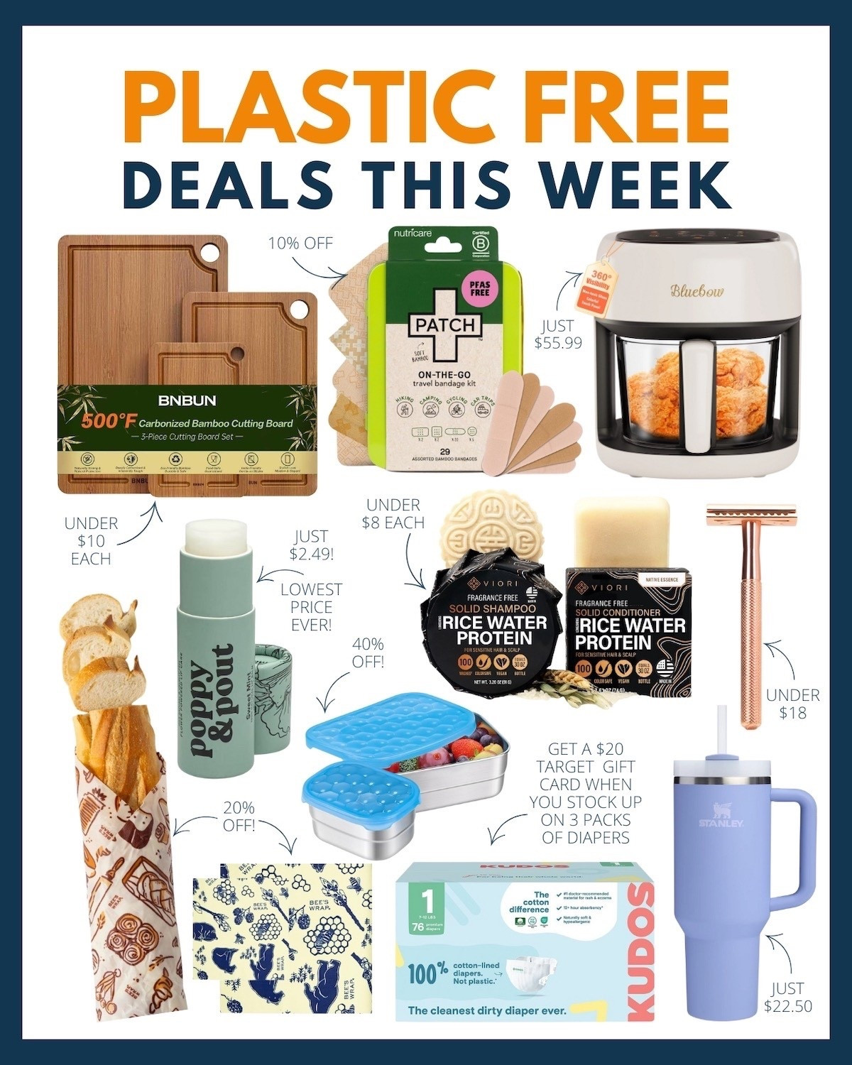 Looking to make some plastic free swaps in 2026? Start with this week’s hottest eco-friendly deals! 😍🌎

#LTKSaleAlert #LTKHome #LTKselfcare