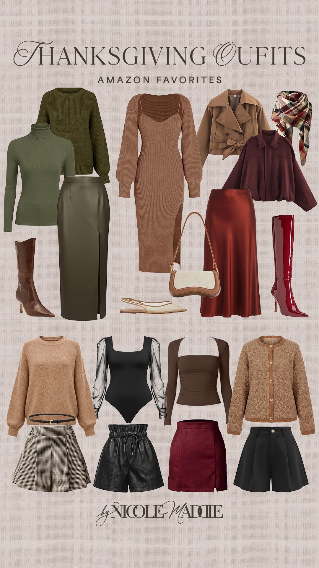 Thanksgiving outfits from Amazon that are last minute and will get here in time! 

#LTKootd #LTKCyberWeek #LTKHoliday
