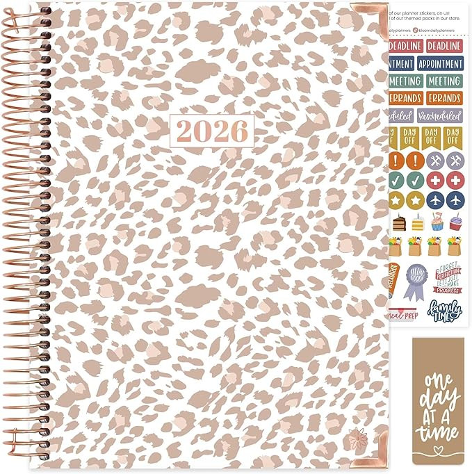 bloom daily planners HARDCOVER 2026 Planner (January to December) - 8.5” x 11” Weekly & Month... | Amazon (US)