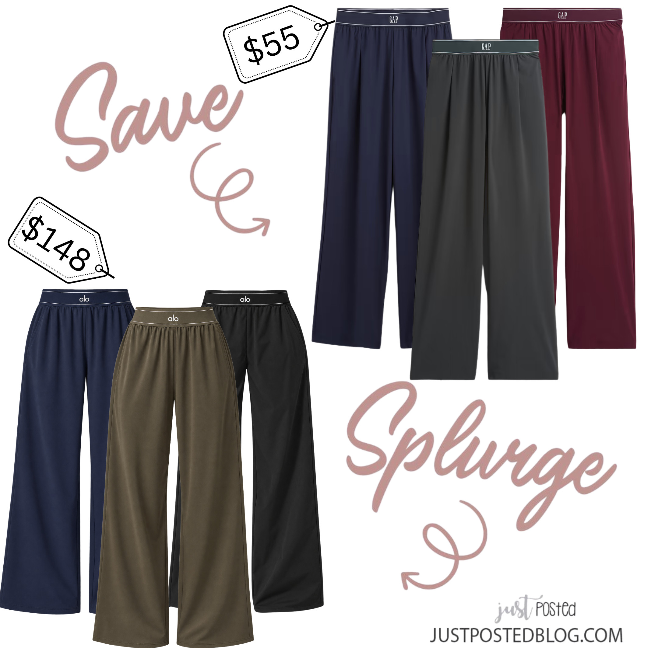 Save vs. Splurge on these popular athletic pants 

 