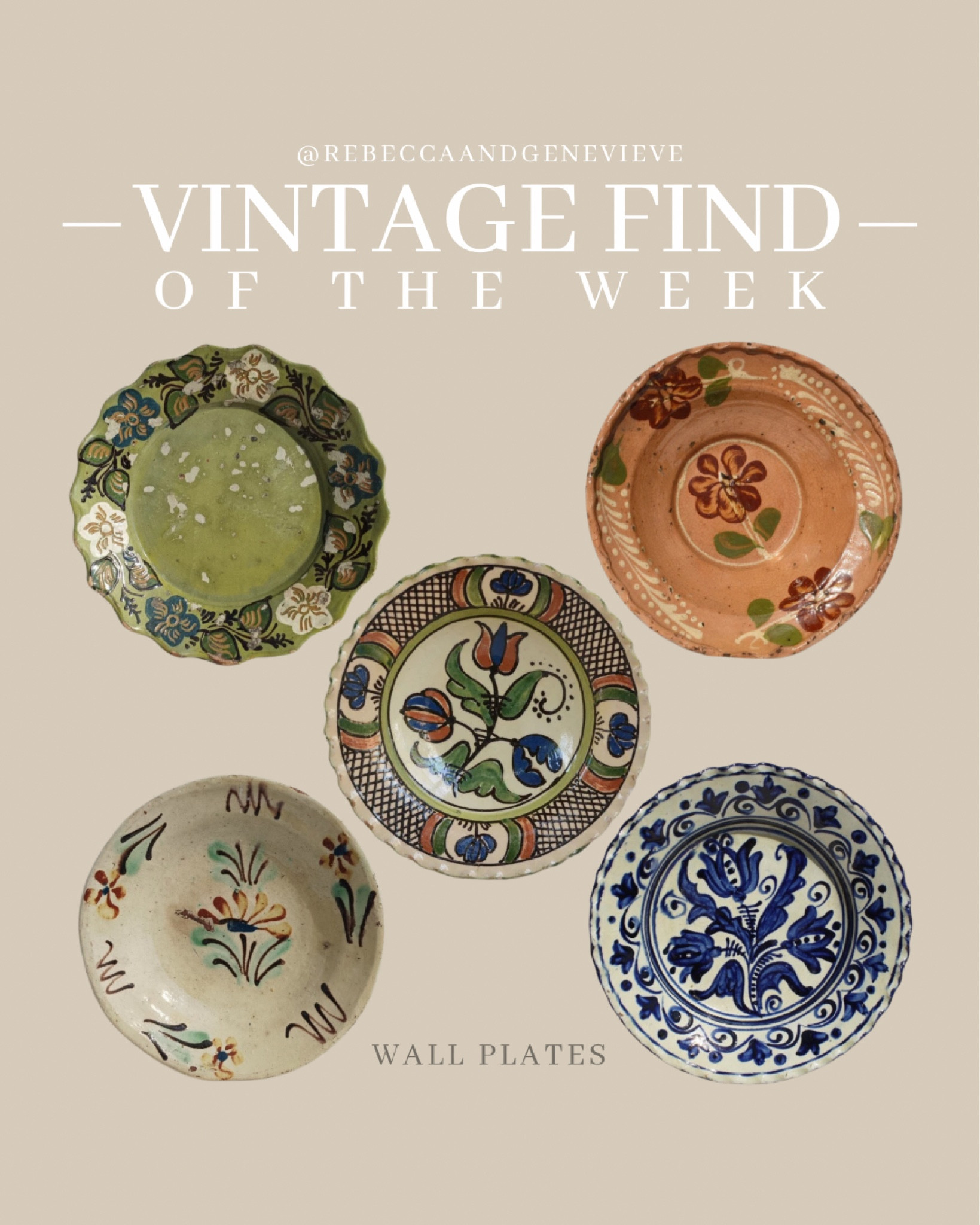 Vintage decorative wall plates 
-
Antique shopping. Vintage decor. Vintage finds. Home decor. Wall art. Wall decor  

#LTKhome #LTKfindsunder100