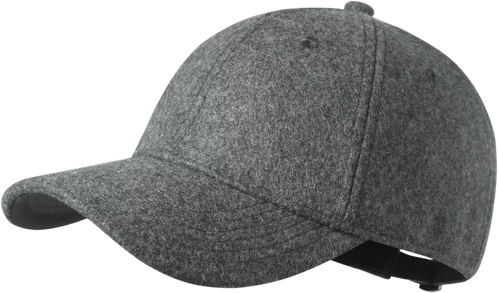 GADIEMKENSD Warm Wool Baseball Caps Adjustable Size | Amazon (US)