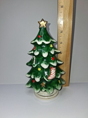 Vintage 7.25" Lefton ceramic Christmas Tree | eBay | eBay US