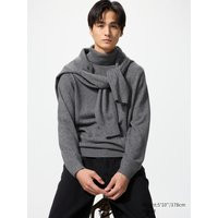 Uniqlo - 100% Cashmere Turtleneck Jumper - Grey | UNIQLO (UK)