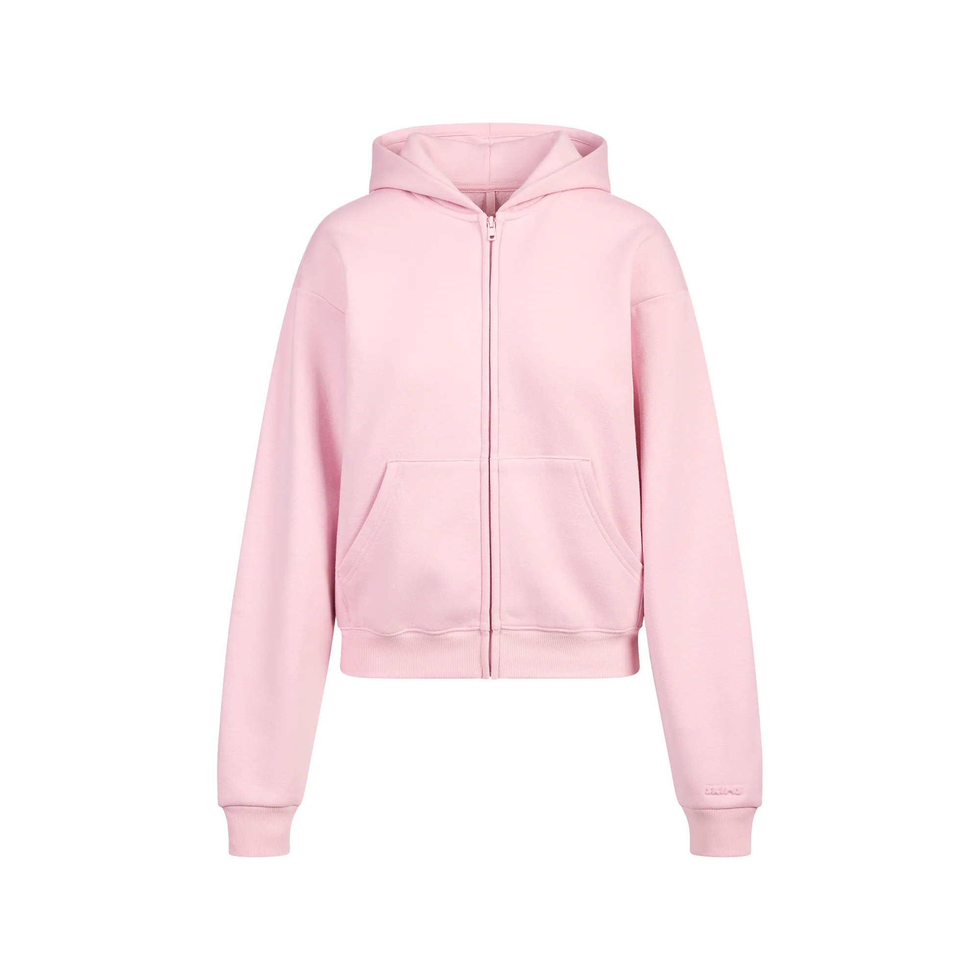 COTTON FLEECE CLASSIC ZIP UP HOODIE | HALITE | SKIMS | SKIMS (US)
