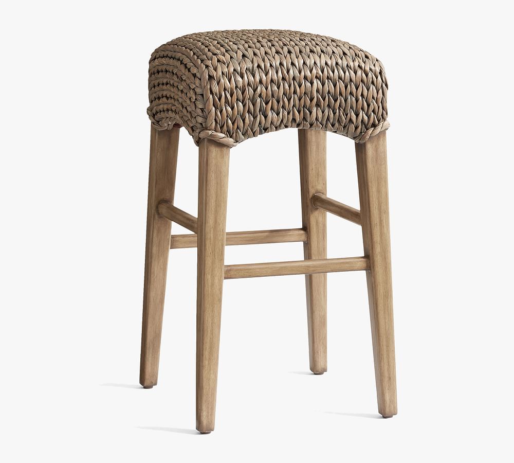 Seagrass Backless Counter Stool | Pottery Barn (US)