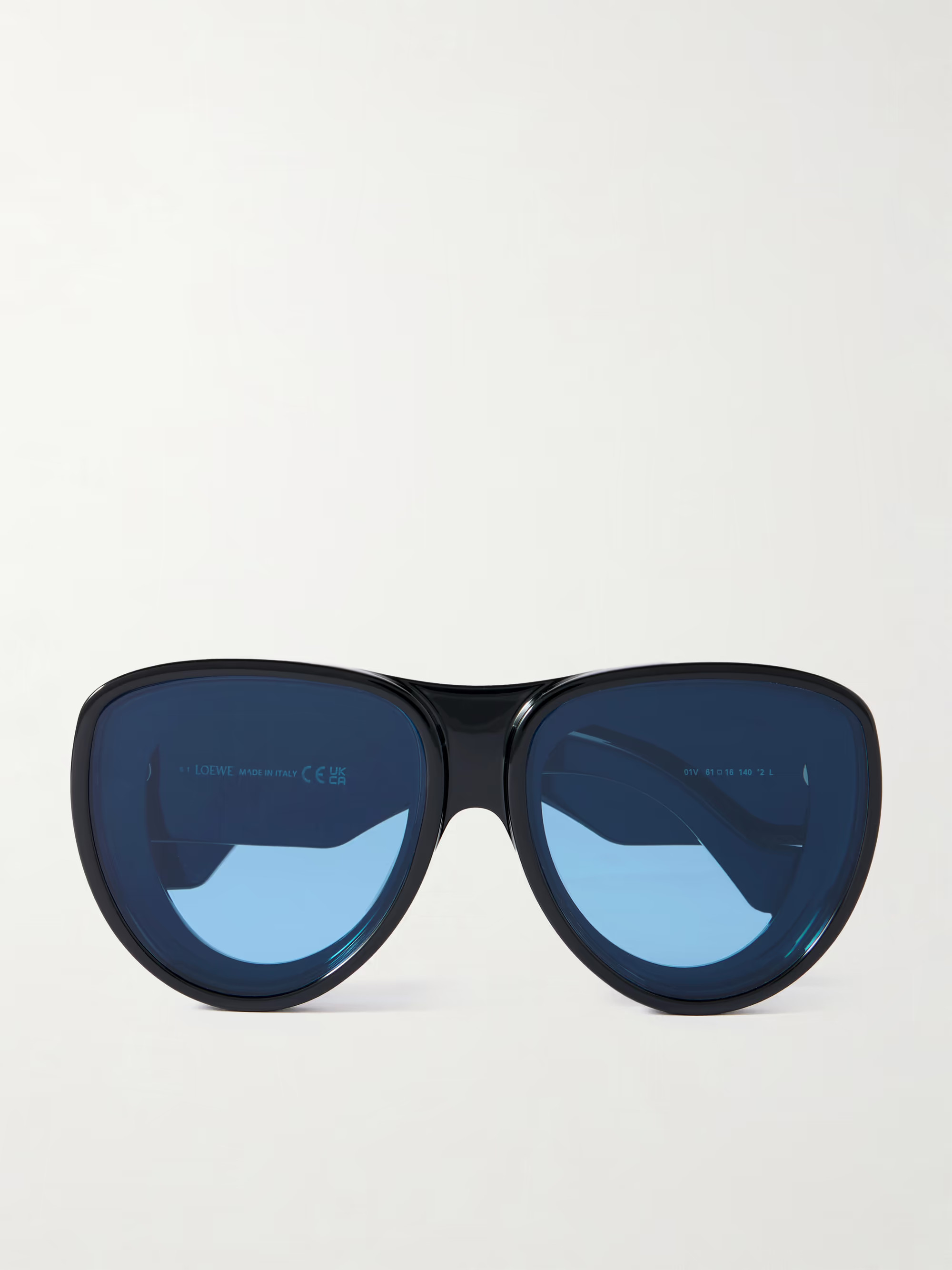 + Paula's Ibiza oversized aviator-style acetate sunglasses | NET-A-PORTER APAC