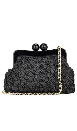 Mina Clutch in Black | Revolve Clothing (Global)