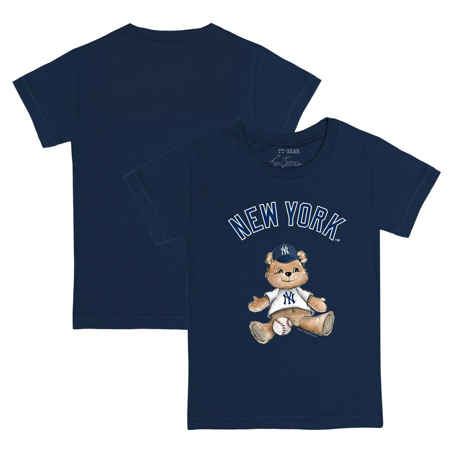 New York Yankees Tiny Turnip Youth Teddy Boy T-Shirt - Navy | Fanatics