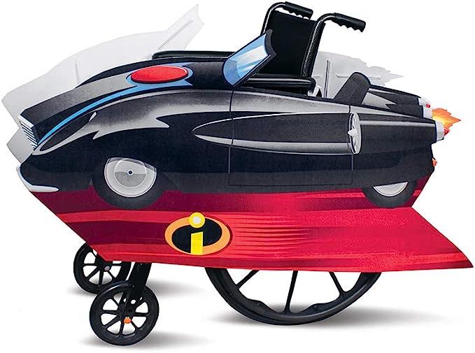 Incredibles Car Adaptive Wheelchair Cover for Kids, Official Incredibles Rolling Costume for Whee... | Amazon (US)