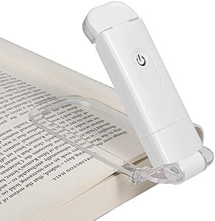 DEWENWILS USB Rechargeable Book Reading Light, Warm White, Brightness Adjustable for Eye-Protecti... | Amazon (US)