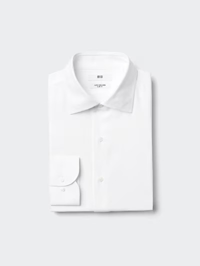 Super Non-Iron Slim-Fit Shirt | Semi-Wide Collar | UNIQLO US | UNIQLO (US)