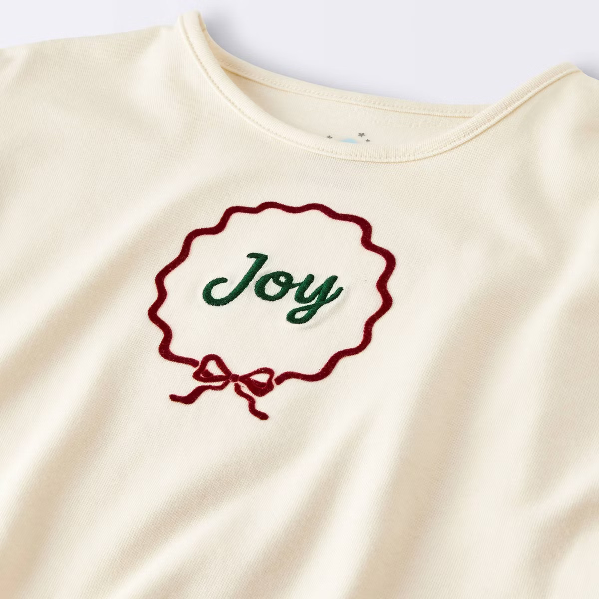 Baby Girls' Christmas Holiday 2pc Joy Long Sleeve T-Shirt and Gingham Flannel Pants Set - Cloud I... | Target