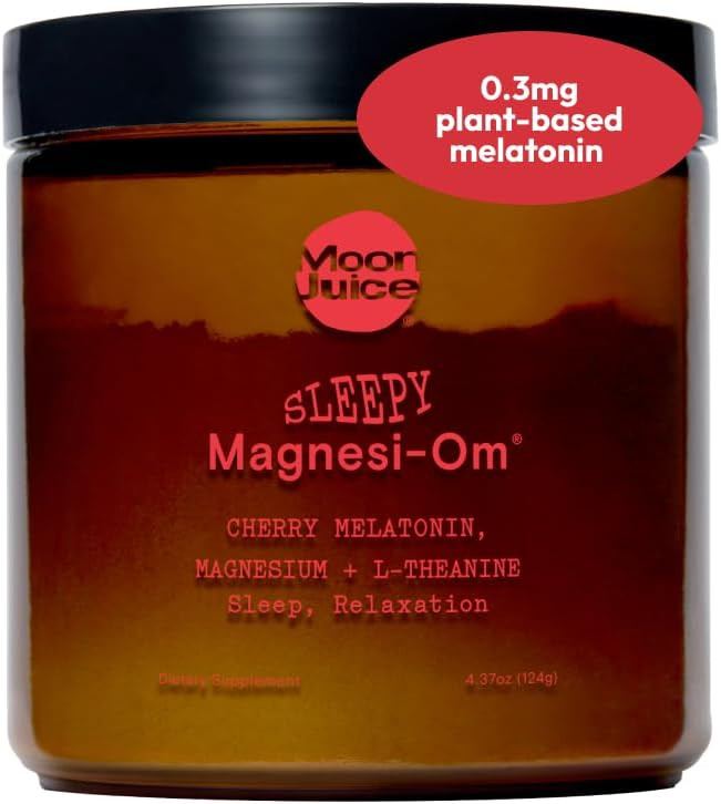 Moon Juice Sleepy Magnesi-Om - Sleep Supplement Powder with Magnesium Glycinate, L-Theanine & Pla... | Amazon (US)