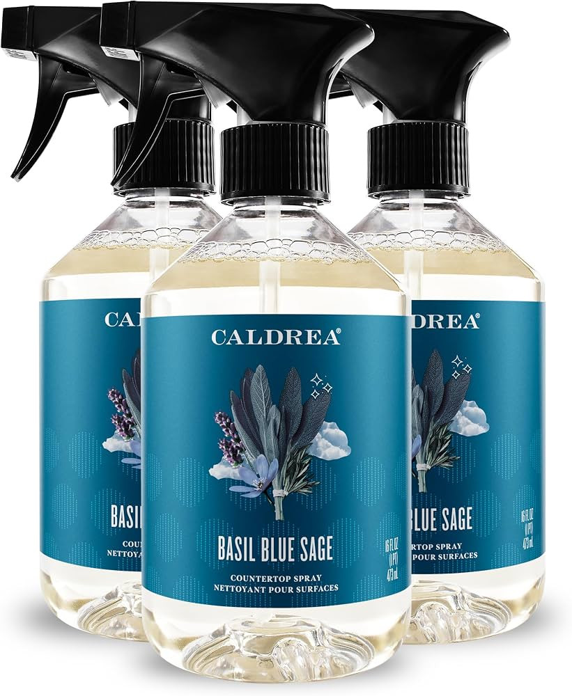 Amazon.com: Caldrea Multi-surface Countertop Spray Cleaner, Made with Vegetable Protein Extract, ... | Amazon (US)