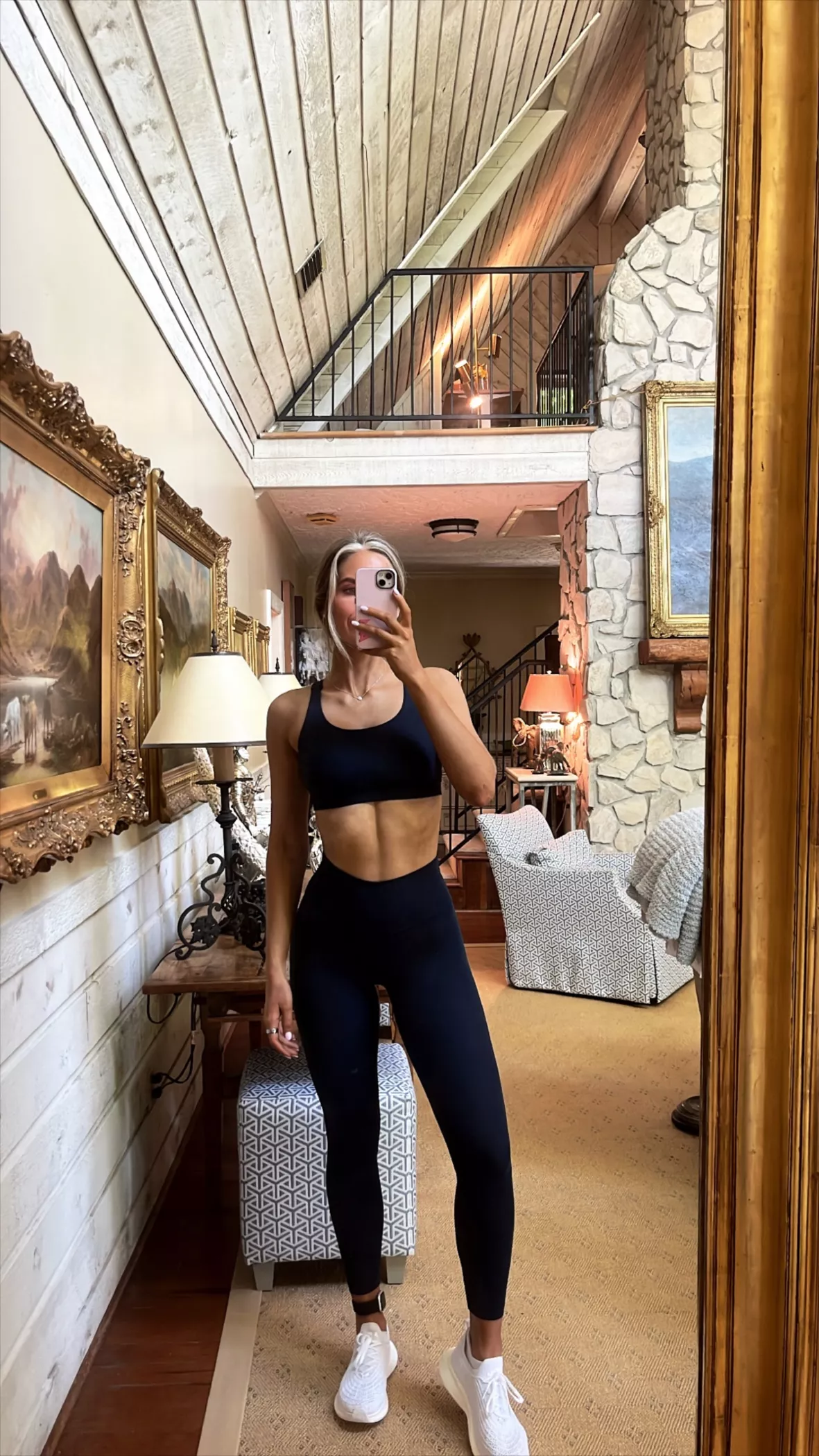 Laura Garcia Yoga - #thesweatlife #ad Shop Outfit and Mat 🛍 Link in my BIO  Top ➡️ In Alignment Longline Bra Light Support, B/C Cup Legging ➡️  lululemon Align™ High-Rise Crop 23” #