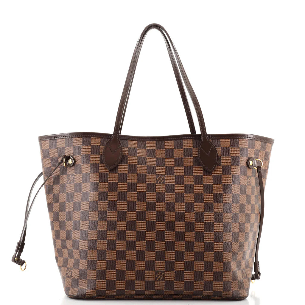 Louis Vuitton Neverfull NM Tote Damier MM Brown 1442361 | Rebag